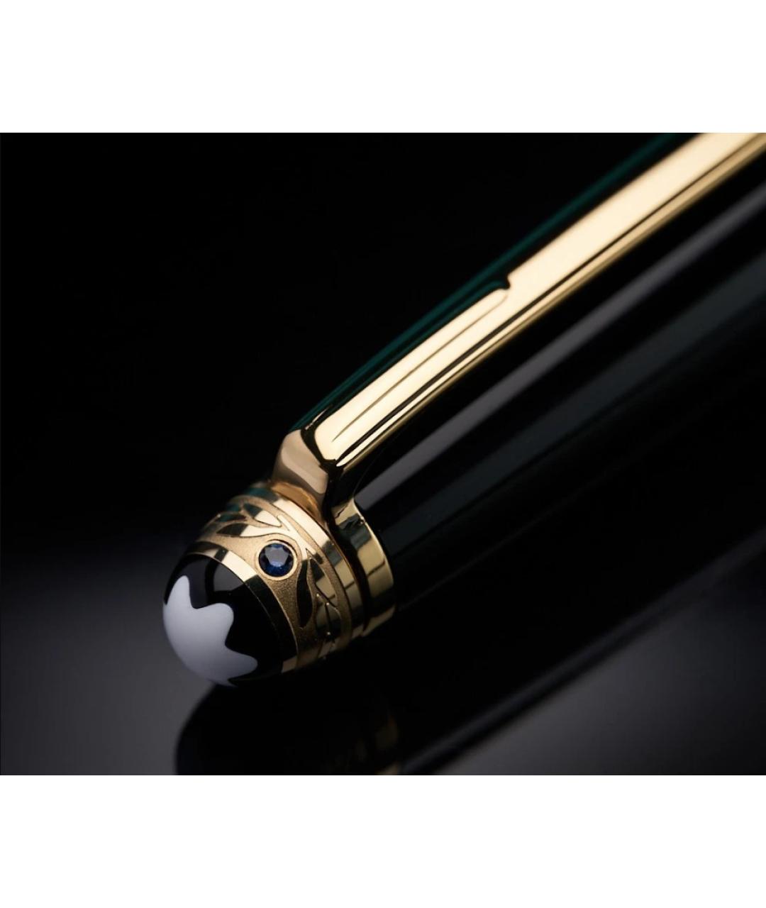 MONTBLANC Золотая позолоченная чернильная ручка, фото 8