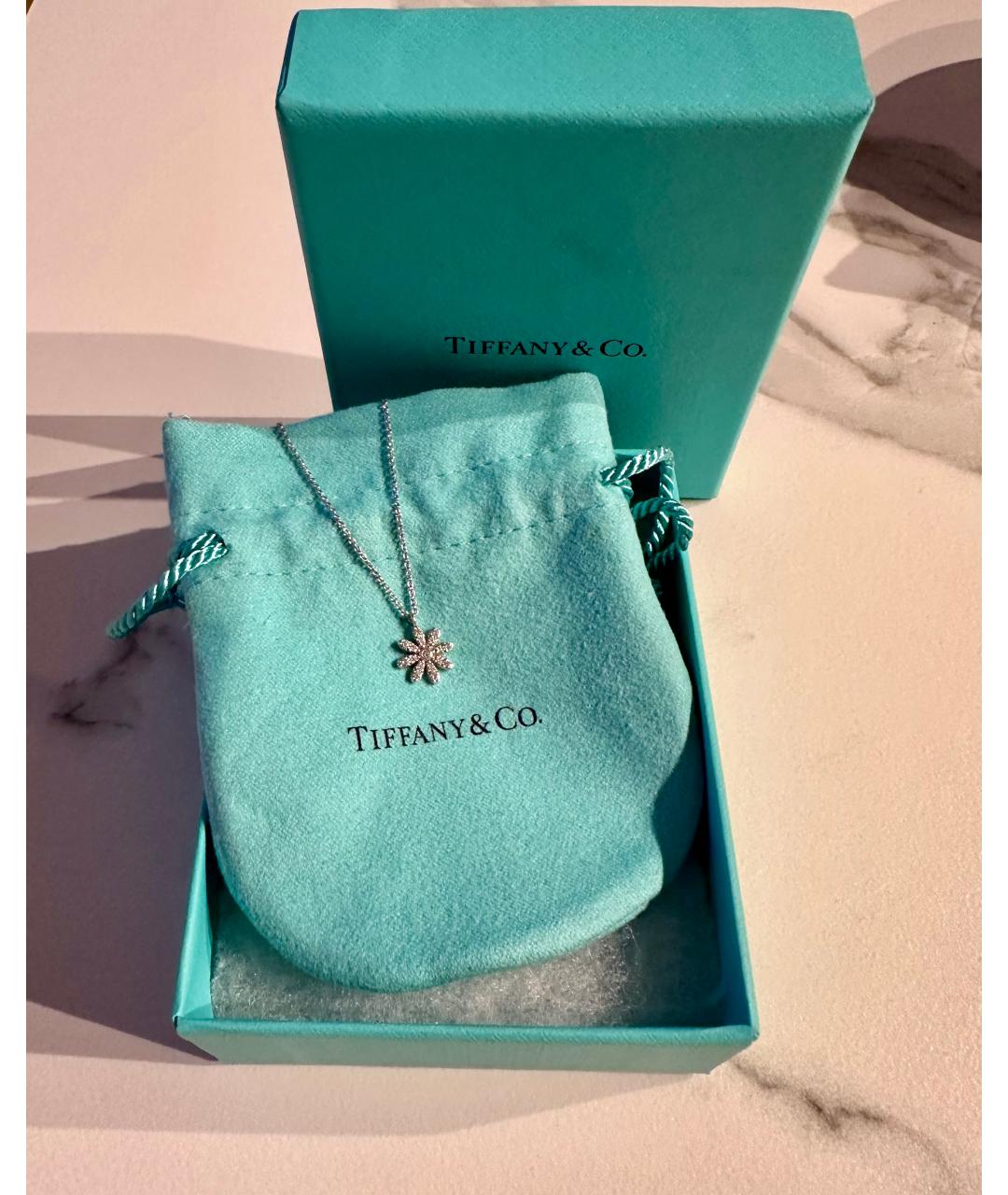 TIFFANY&CO Серебряная подвеска из белого золота, фото 2