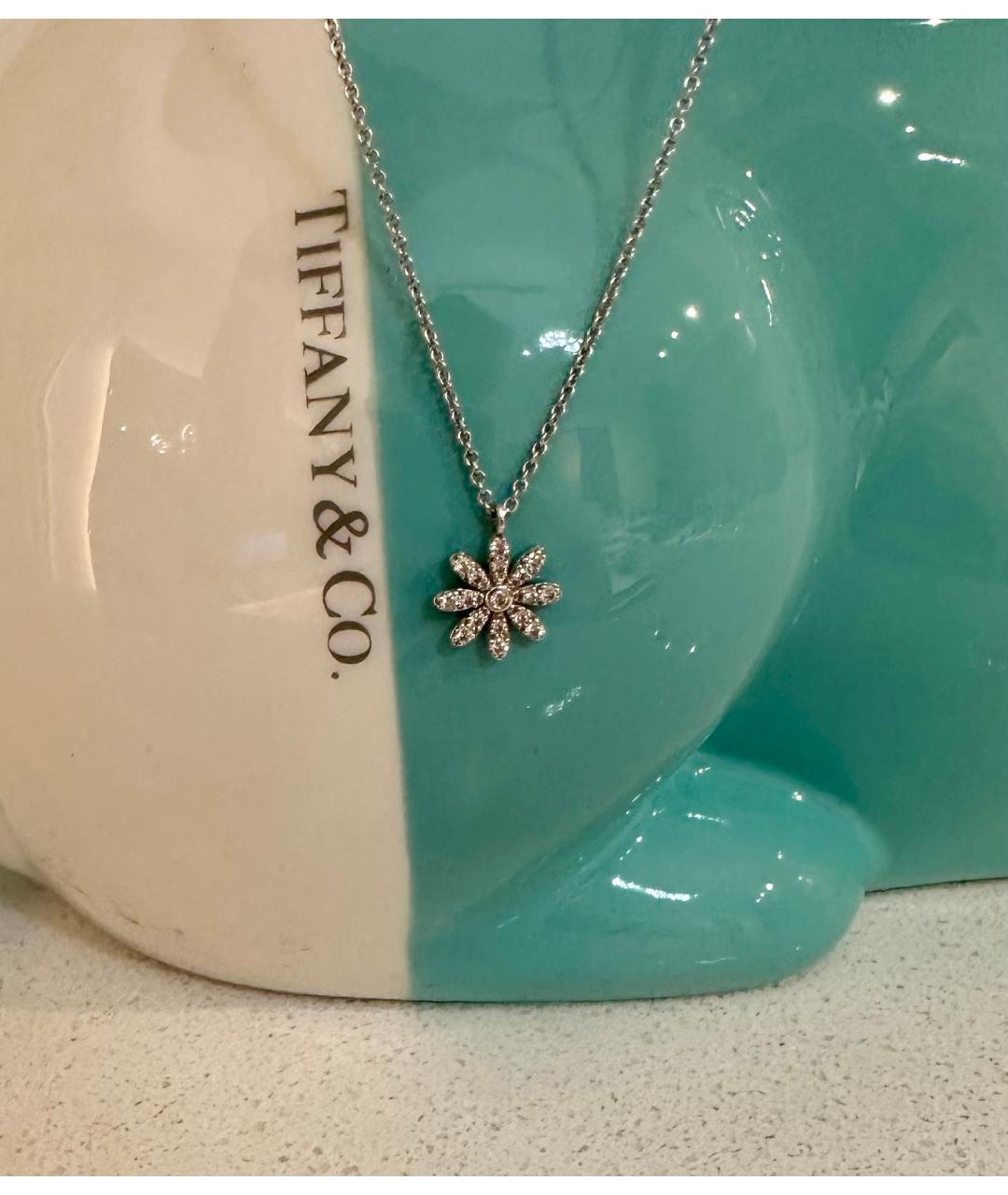 TIFFANY&CO Серебряная подвеска из белого золота, фото 4