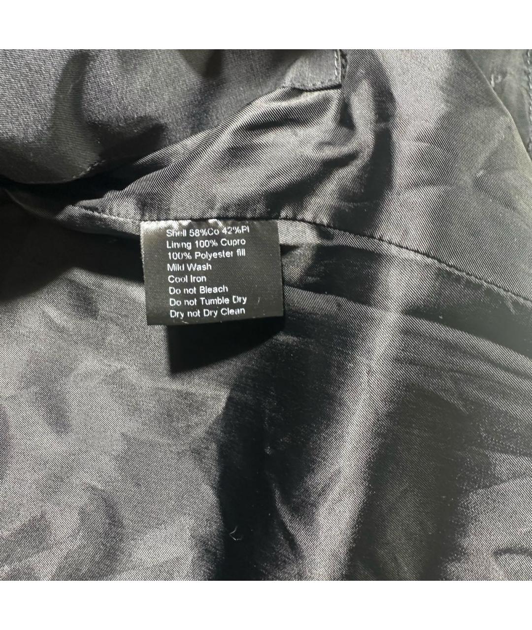 REPRESENT Черный хлопковый жилет, фото 8