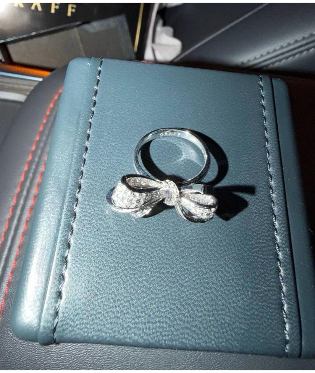 GRAFF Серебряное кольцо из белого золота, фото 4