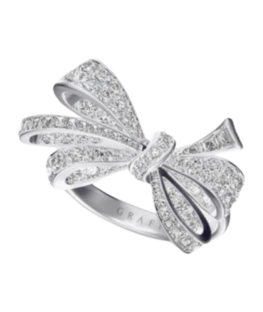 GRAFF Серебряное кольцо из белого золота, фото 1