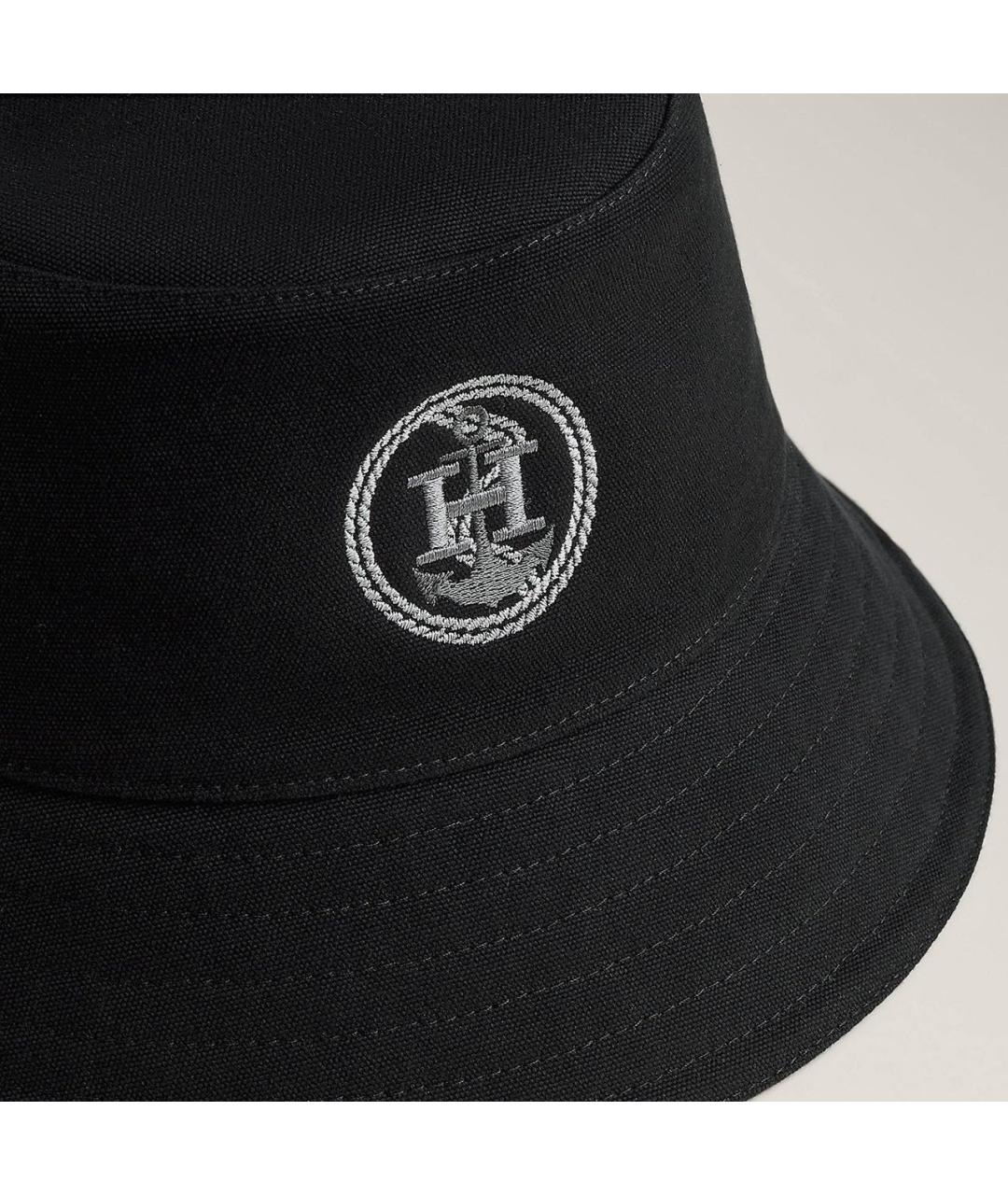 HERMES Черная панама, фото 4