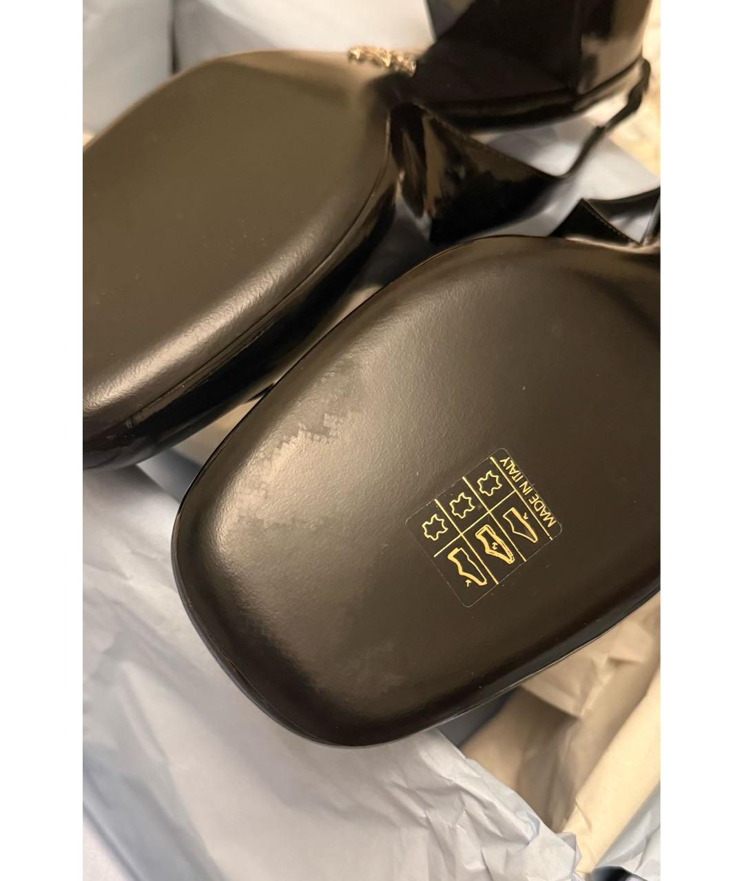 PRADA Черные туфли из лакированной кожи, фото 5