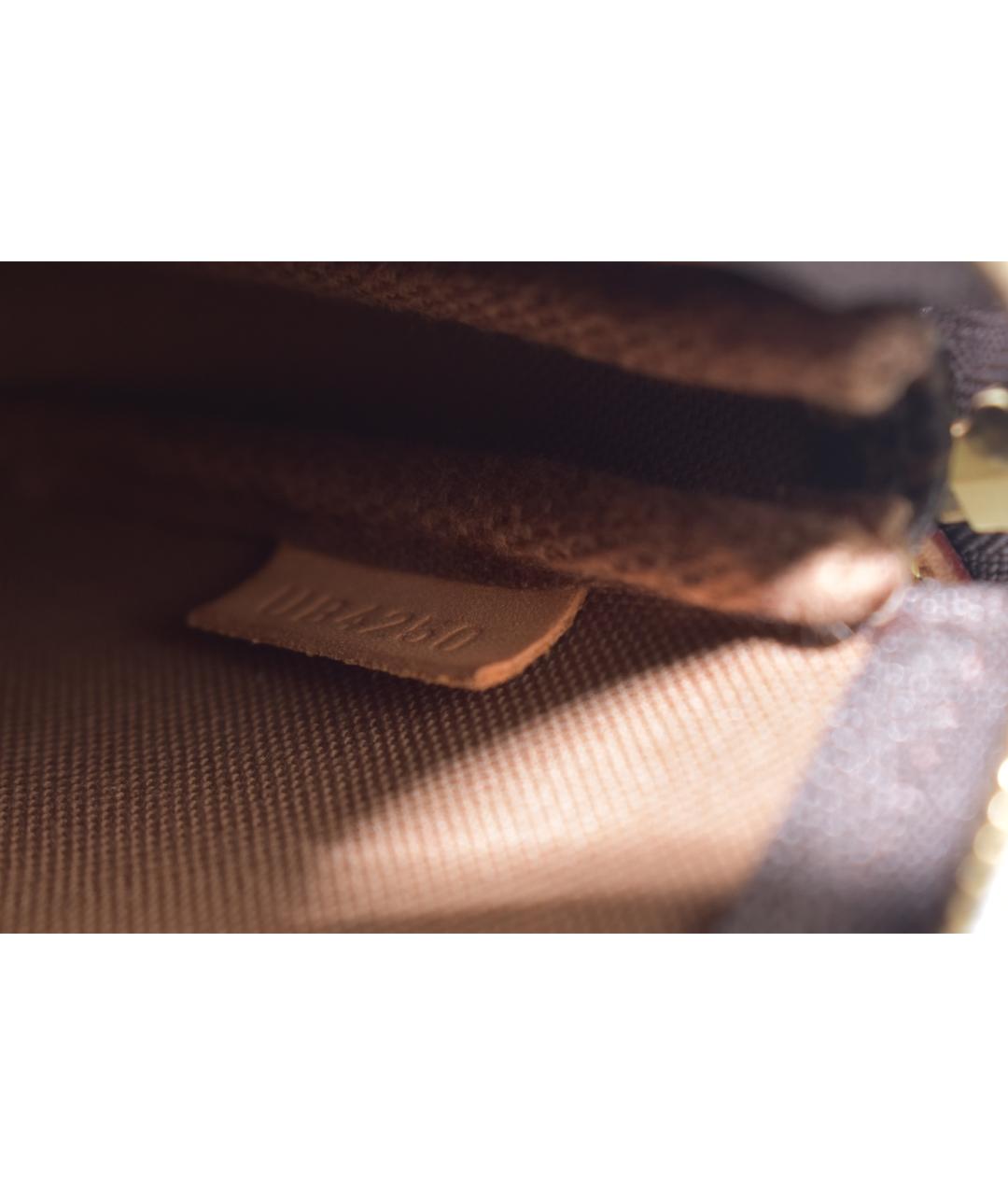 LOUIS VUITTON Коричневая сумка через плечо, фото 9