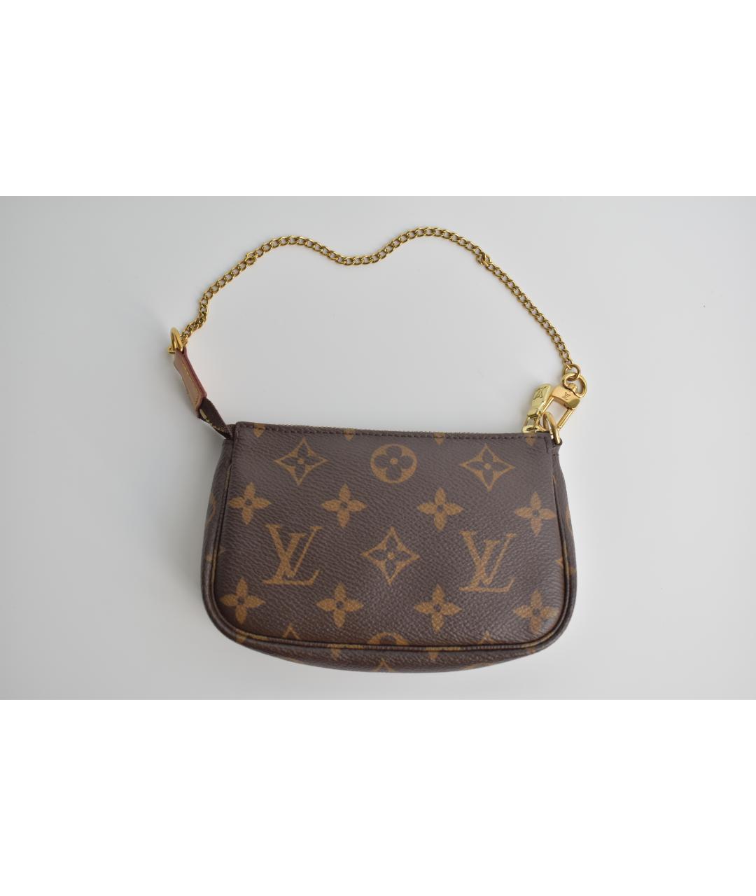 LOUIS VUITTON Коричневая сумка через плечо, фото 10