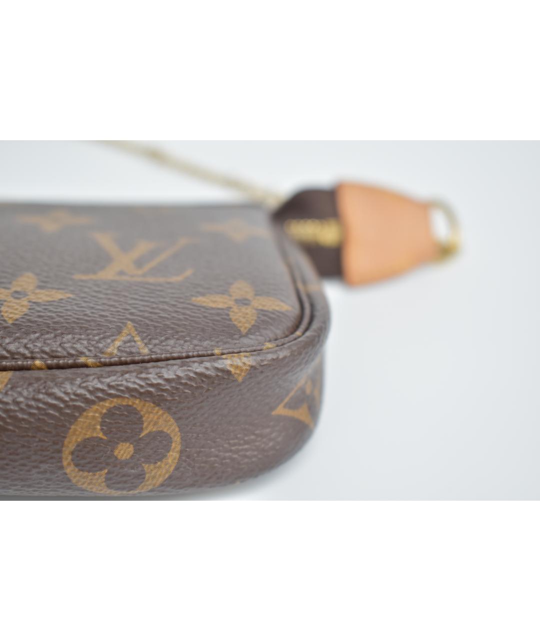 LOUIS VUITTON Коричневая сумка через плечо, фото 7