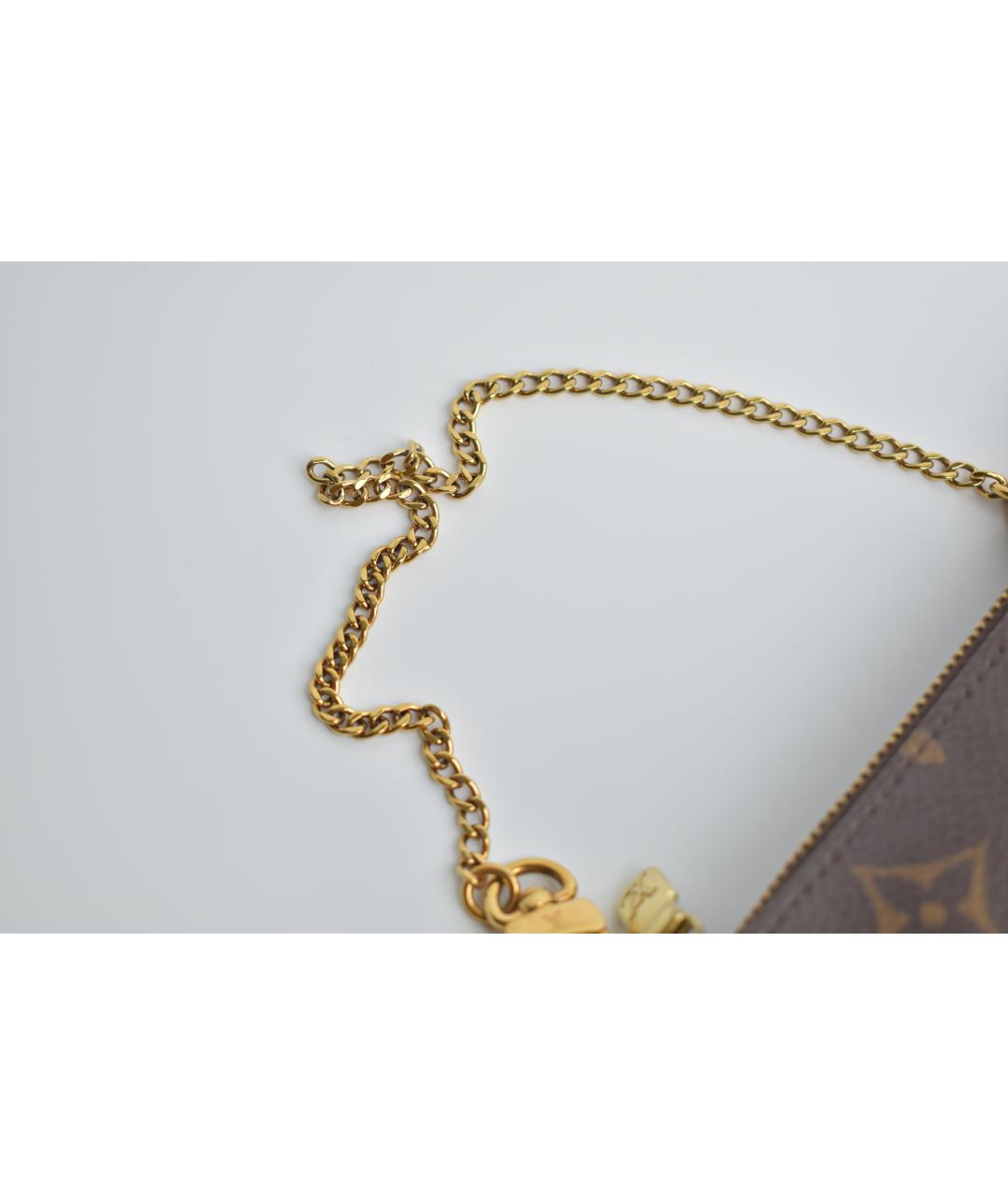 LOUIS VUITTON Коричневая сумка через плечо, фото 8