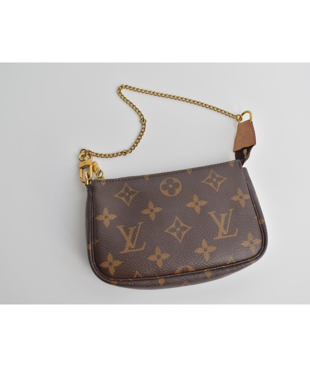 LOUIS VUITTON Коричневая сумка через плечо, фото 2