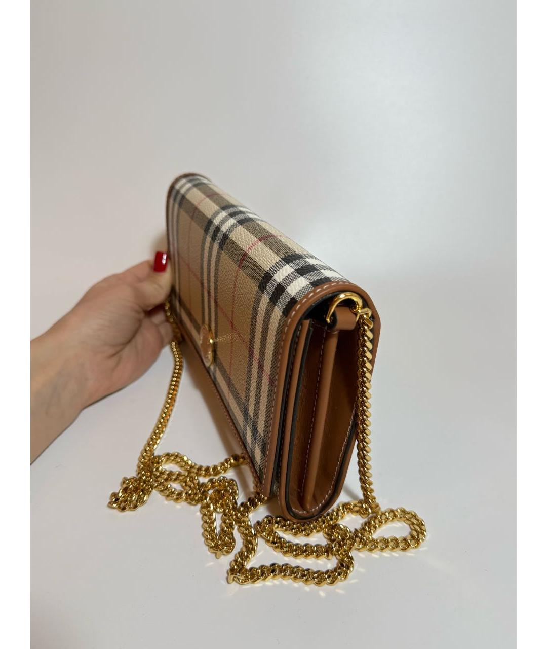 BURBERRY Бежевая сумка через плечо, фото 2