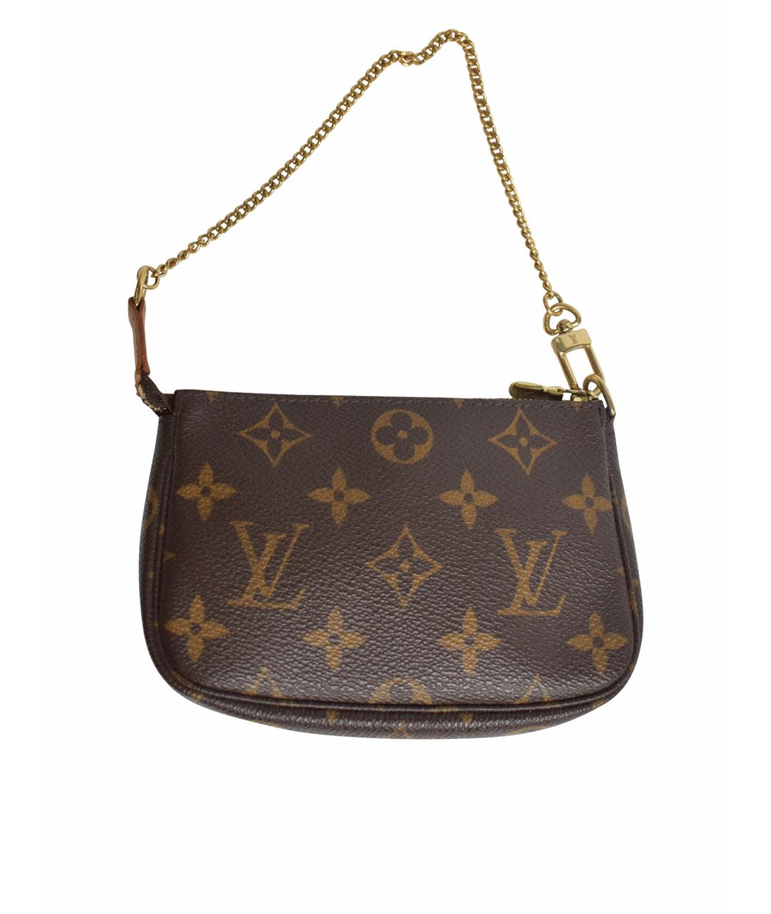 LOUIS VUITTON Коричневая сумка через плечо, фото 1