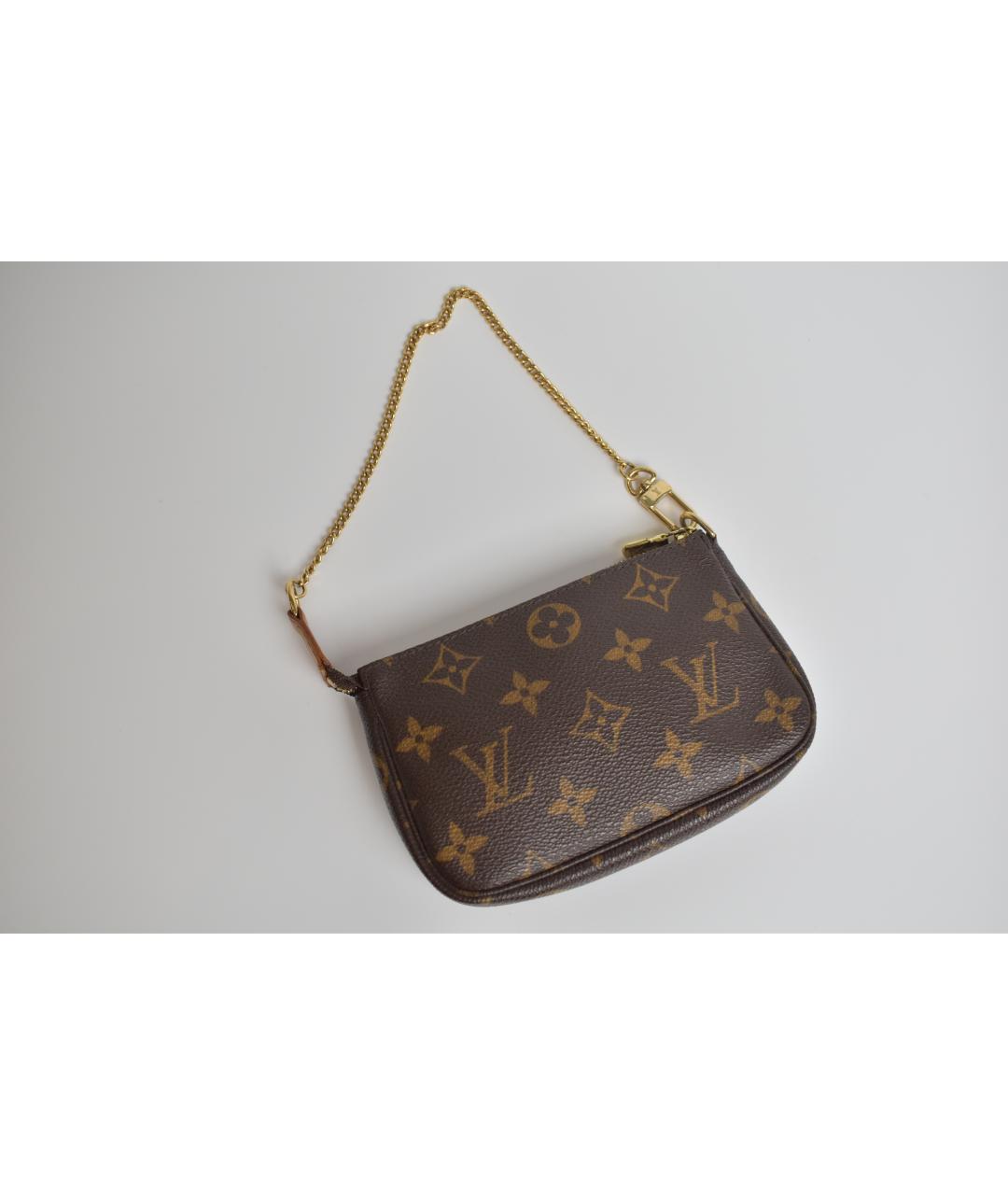 LOUIS VUITTON Коричневая сумка через плечо, фото 9