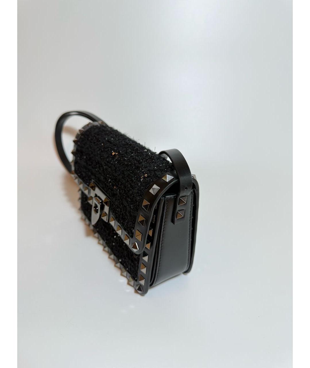 VALENTINO Черная сумка через плечо, фото 2