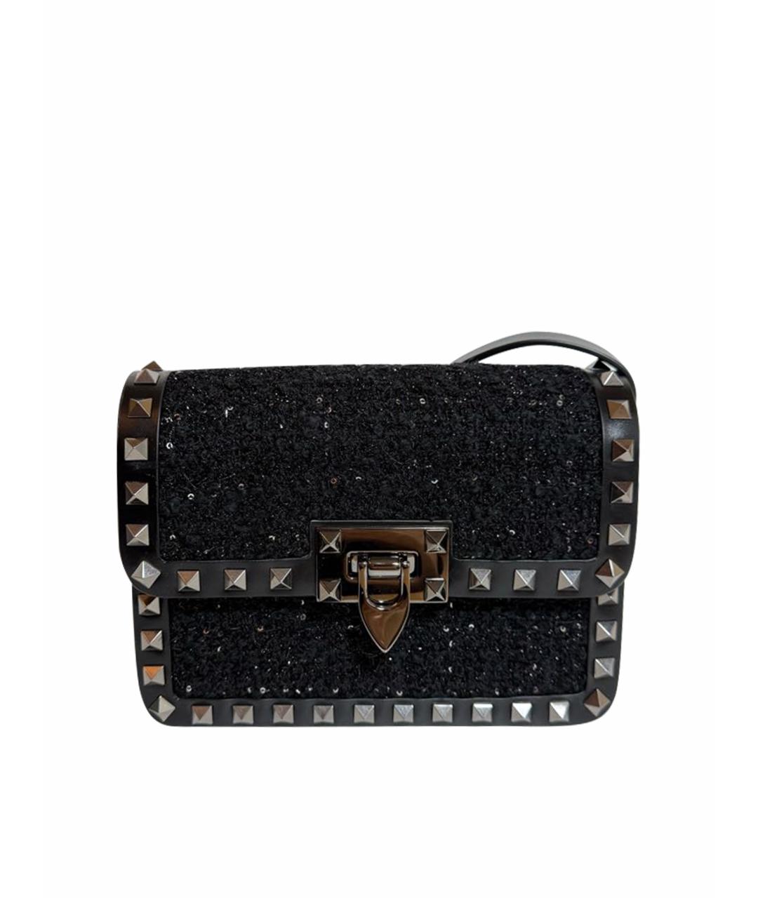 VALENTINO Черная сумка через плечо, фото 1