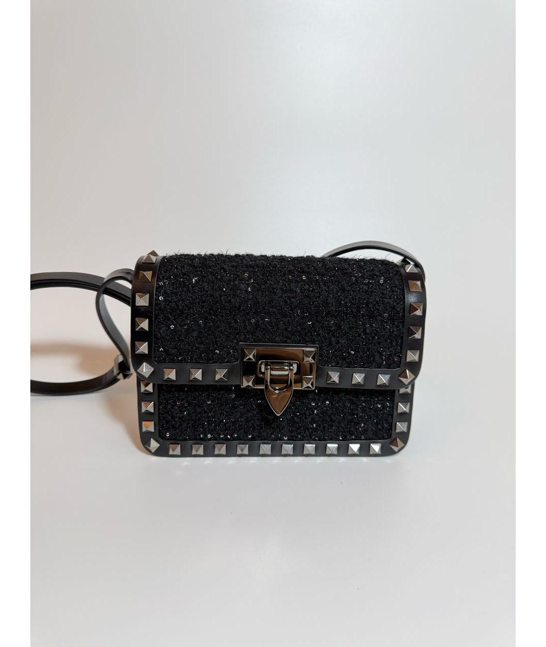 VALENTINO Черная сумка через плечо, фото 6