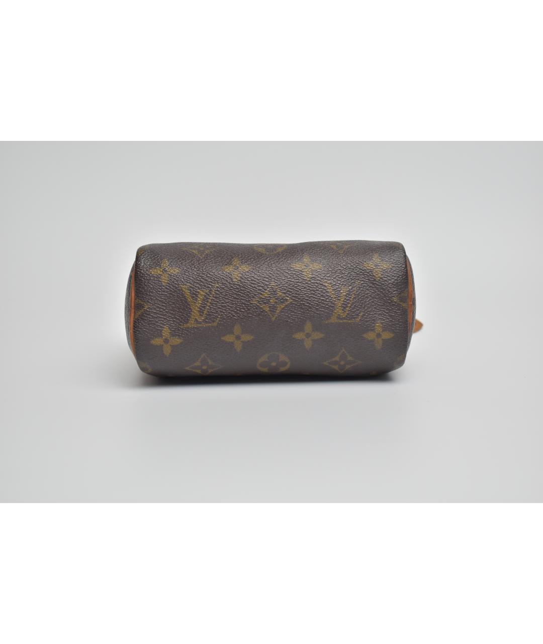 LOUIS VUITTON Коричневая сумка с короткими ручками, фото 5