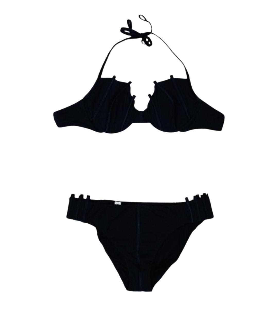 LA PERLA Черный полиэстеровый купальник, фото 1