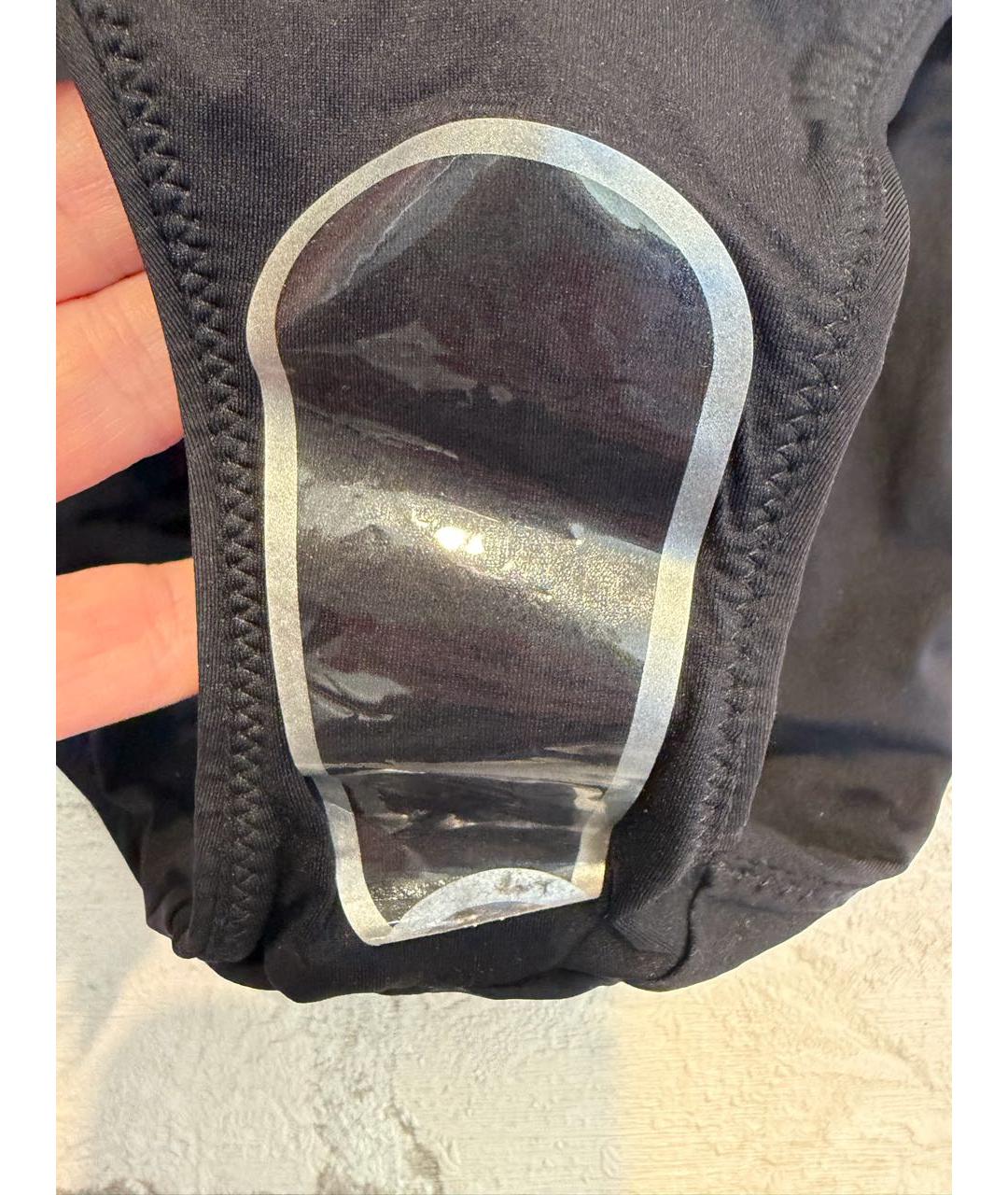 LA PERLA Черный полиэстеровый купальник, фото 3