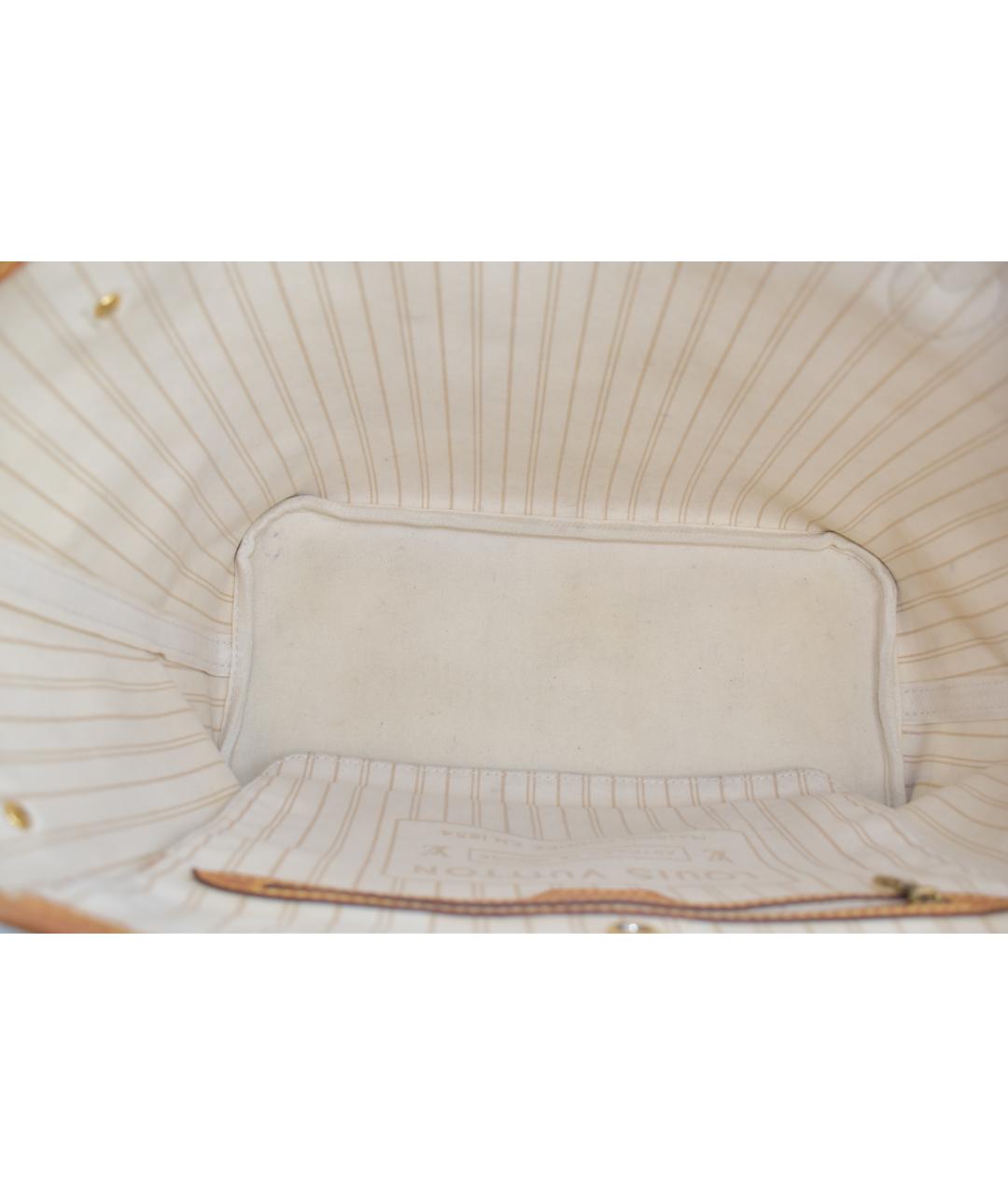 LOUIS VUITTON Белая сумка тоут, фото 4