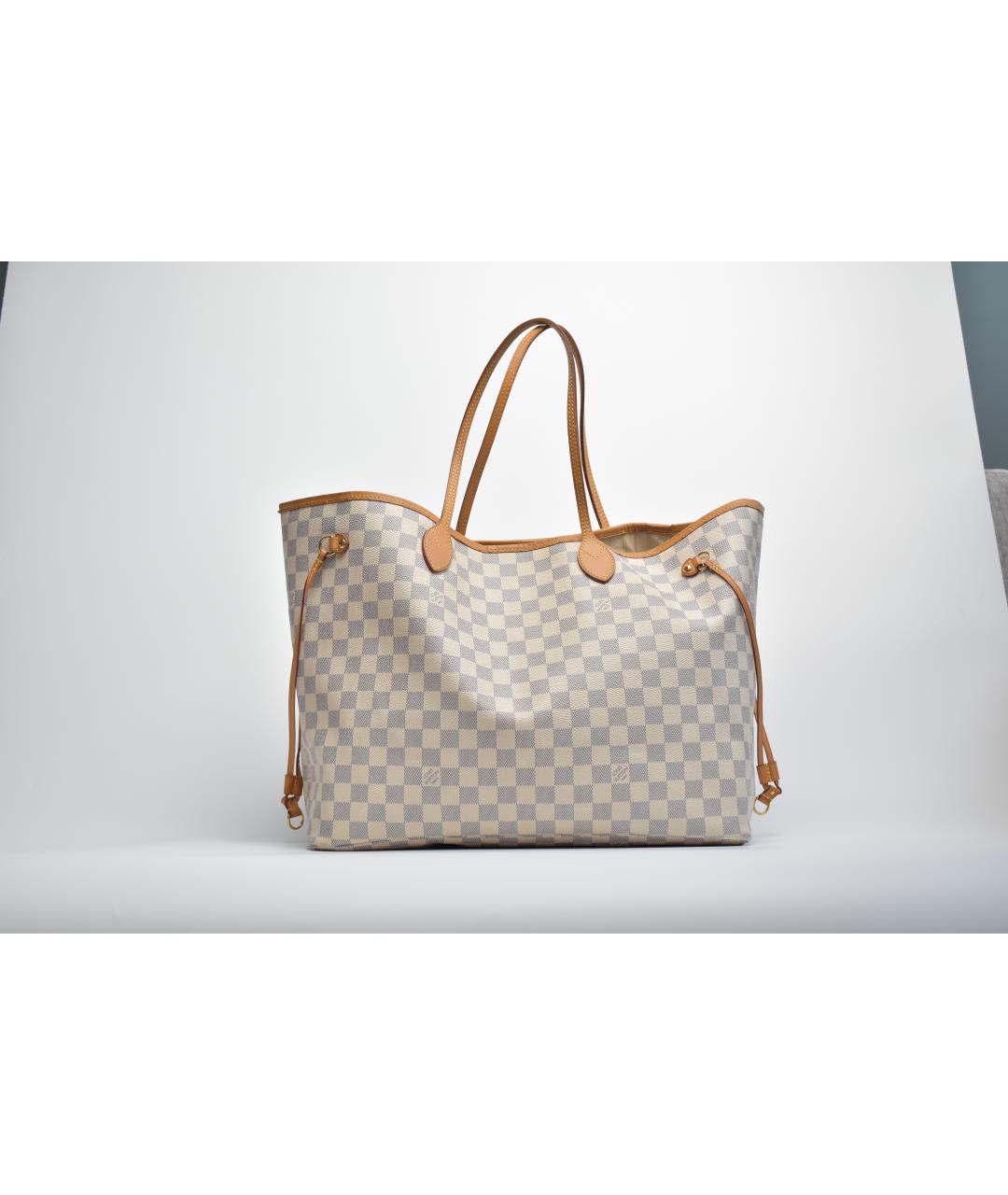 LOUIS VUITTON Белая сумка тоут, фото 8