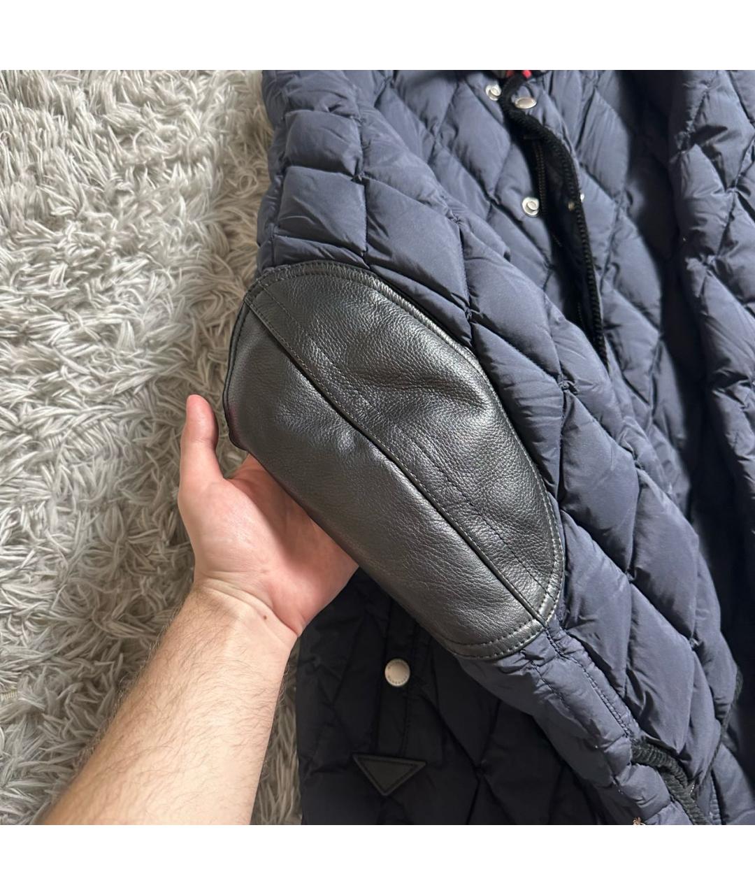 BURBERRY Темно-синяя куртка, фото 8