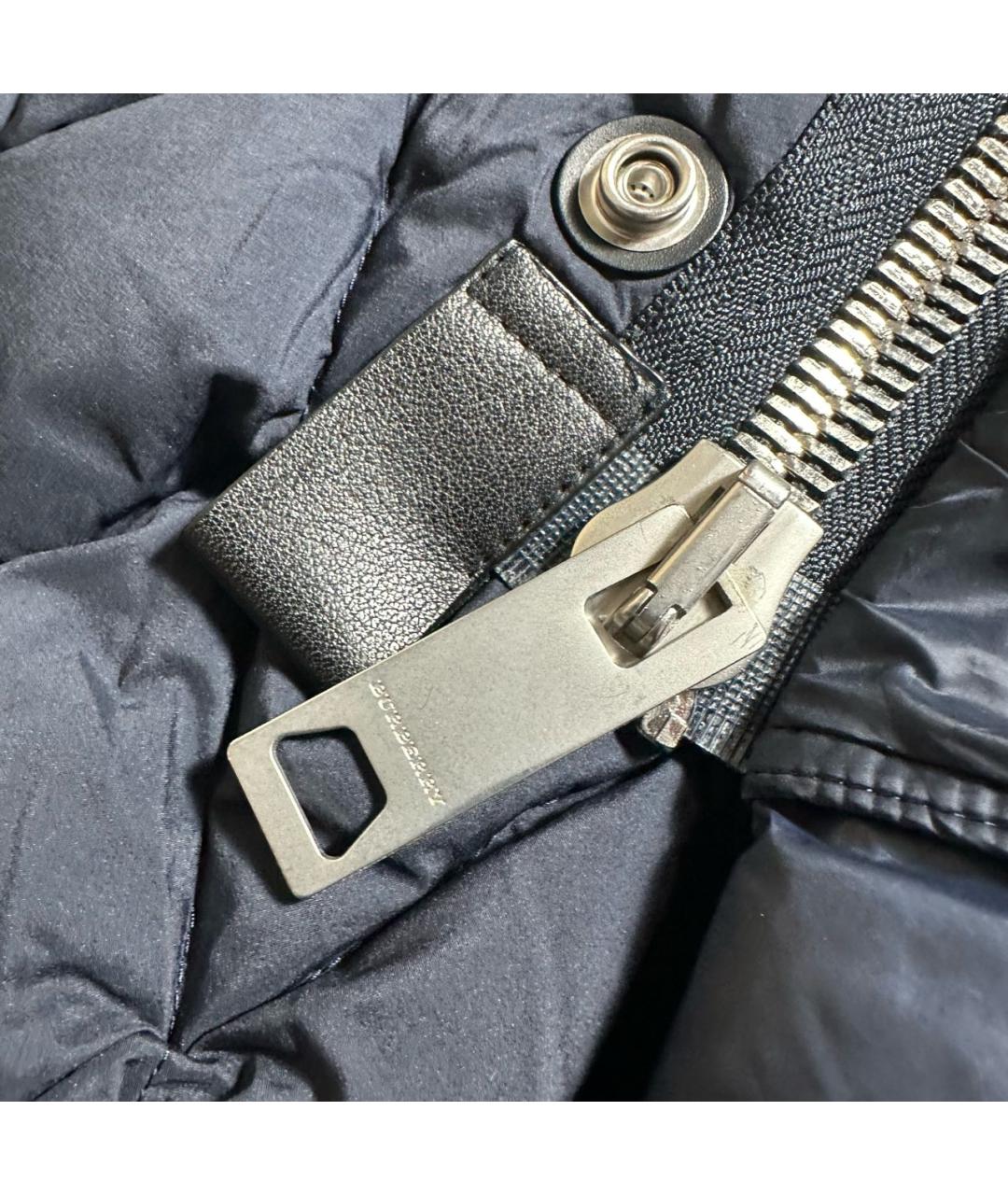 BURBERRY Темно-синяя куртка, фото 7