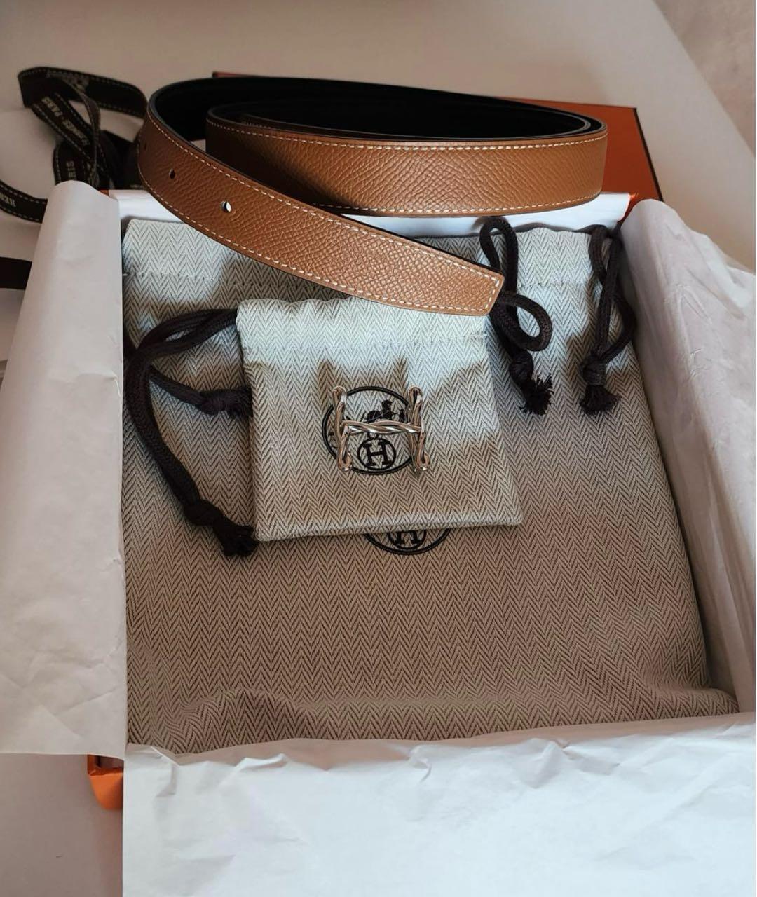 HERMES Мульти кожаный ремень, фото 4