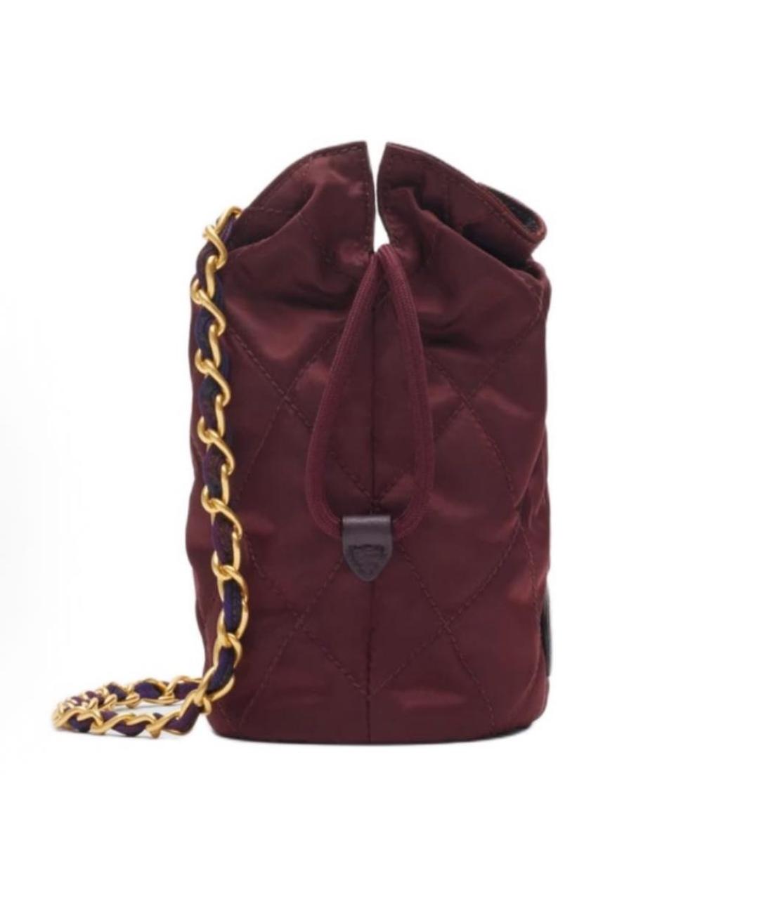 BURBERRY Бордовая сумка через плечо, фото 2