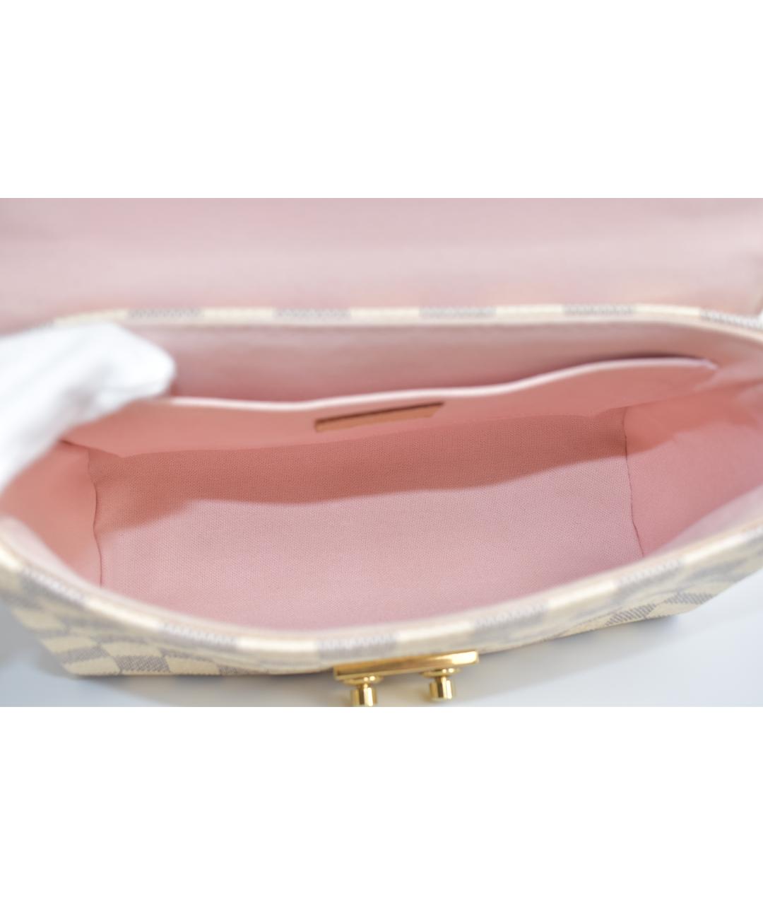 LOUIS VUITTON Белая сумка через плечо, фото 4