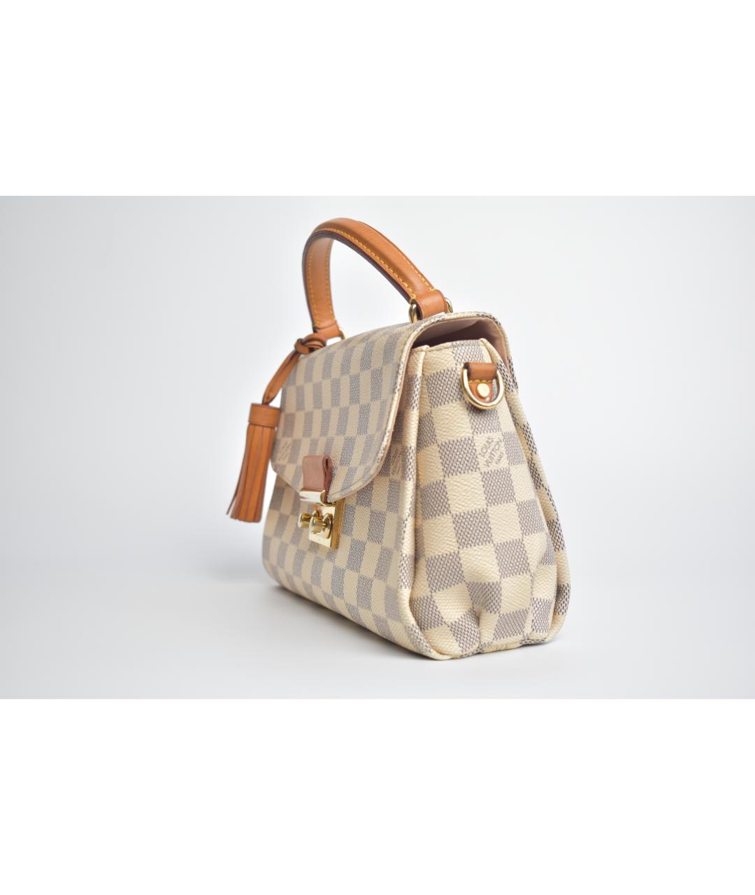 LOUIS VUITTON Белая сумка через плечо, фото 2