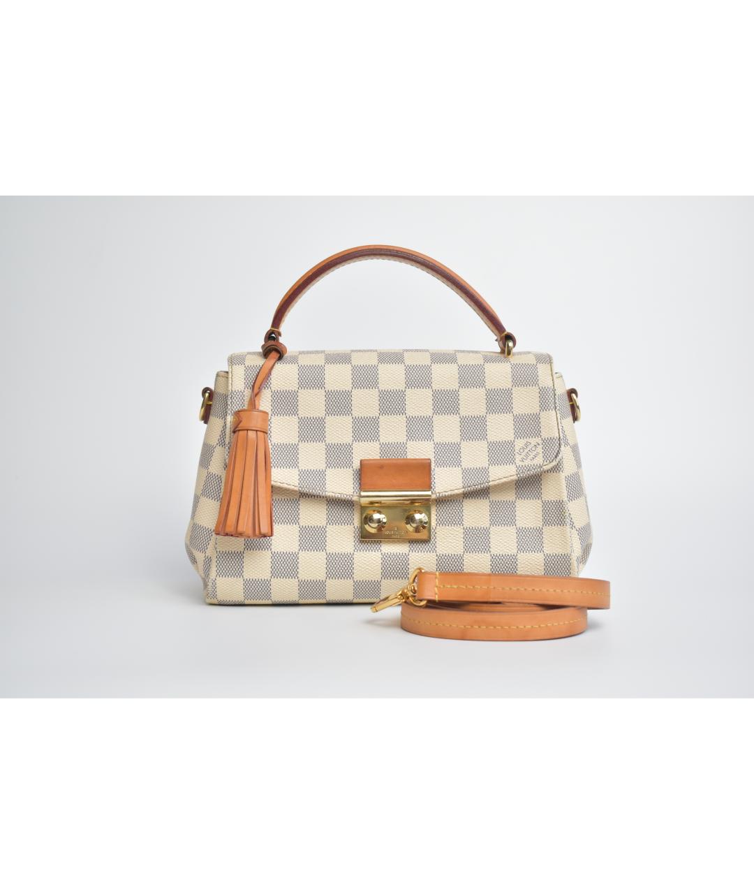 LOUIS VUITTON Белая сумка через плечо, фото 10