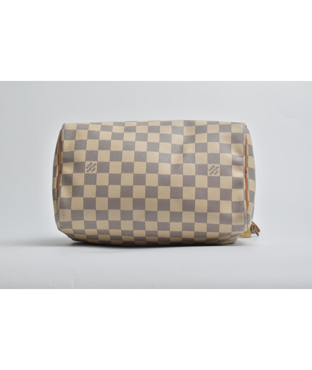 LOUIS VUITTON Белая сумка с короткими ручками, фото 4