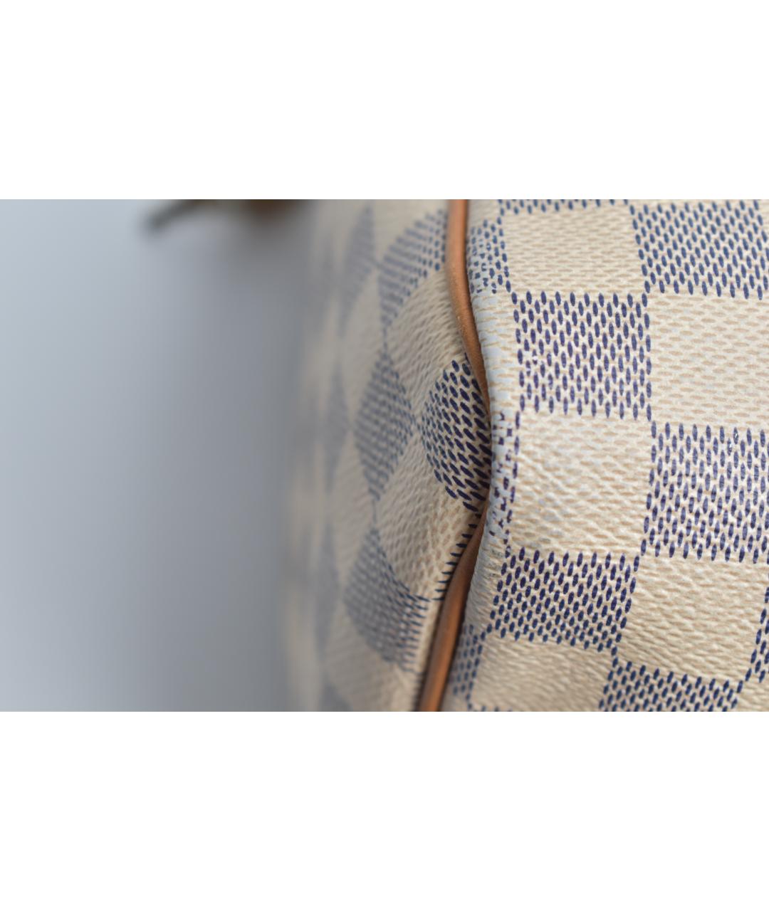 LOUIS VUITTON Белая сумка с короткими ручками, фото 6