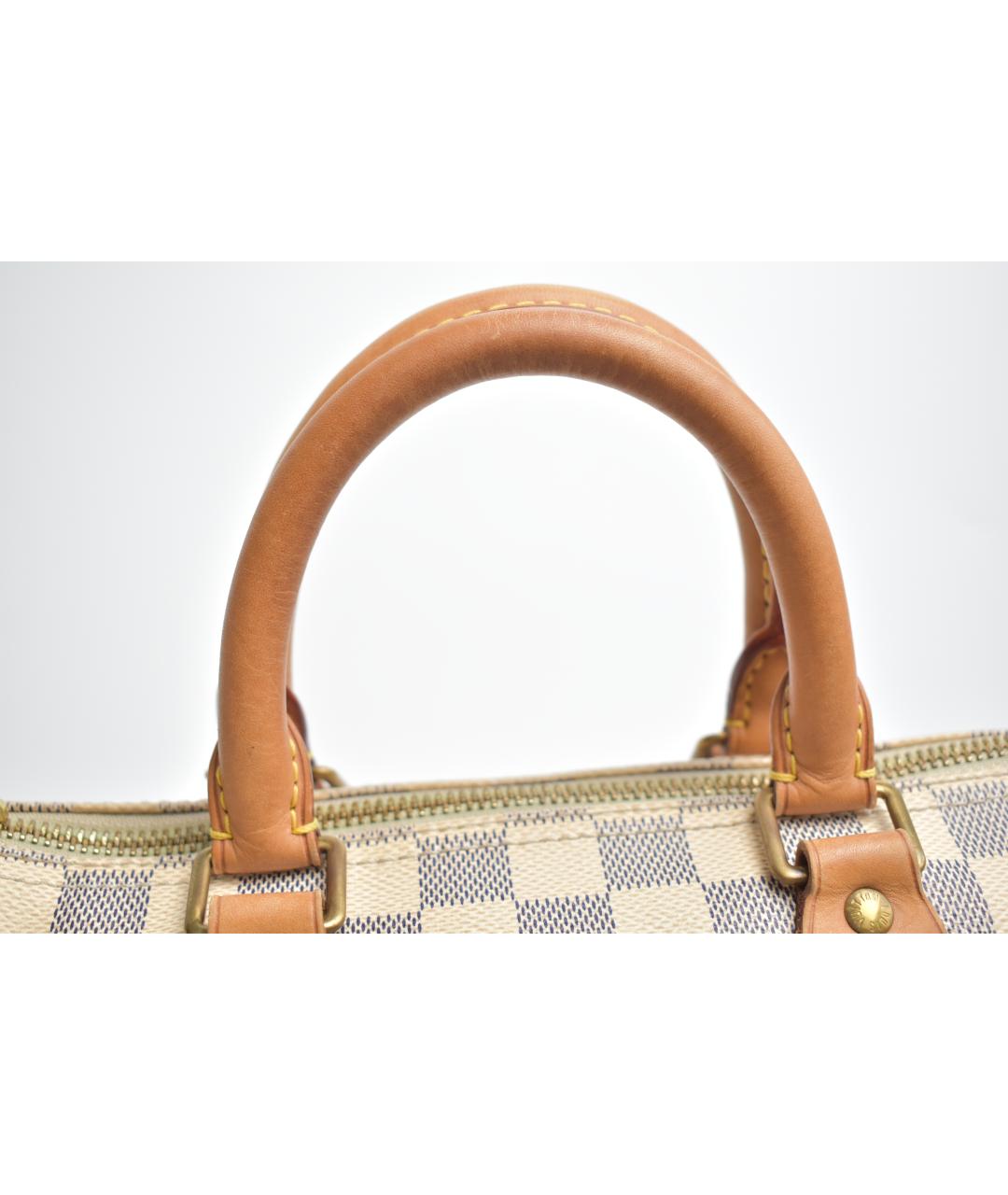 LOUIS VUITTON Белая сумка с короткими ручками, фото 7