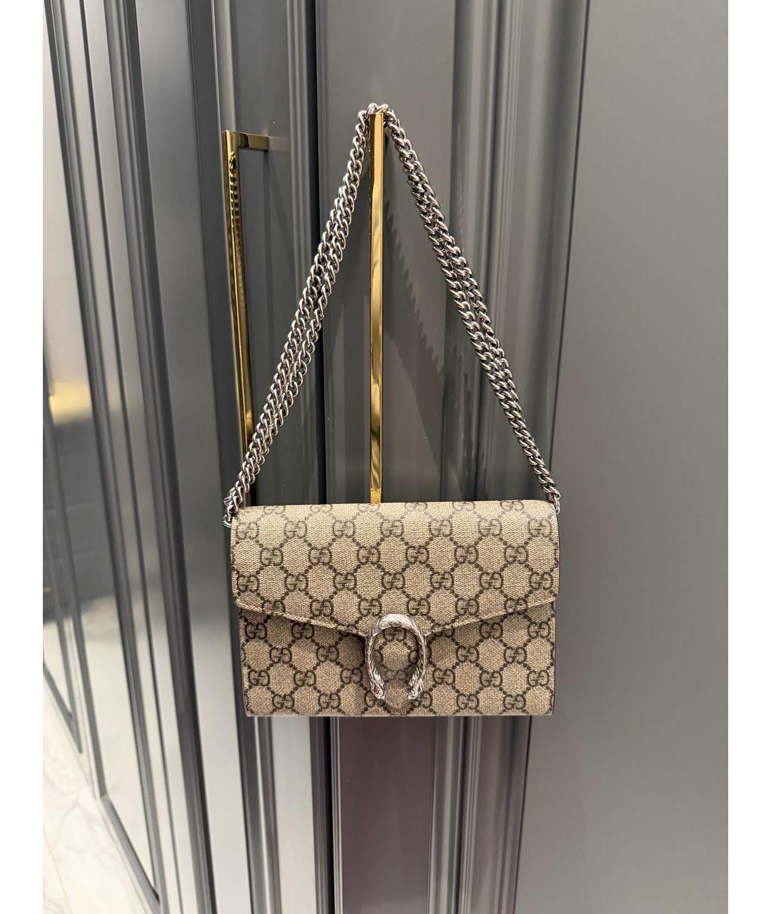 GUCCI Бежевая сумка через плечо, фото 3