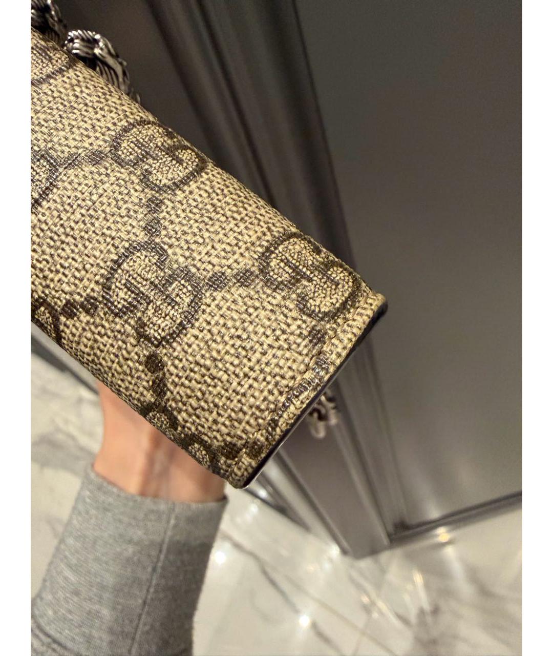 GUCCI Бежевая сумка через плечо, фото 6