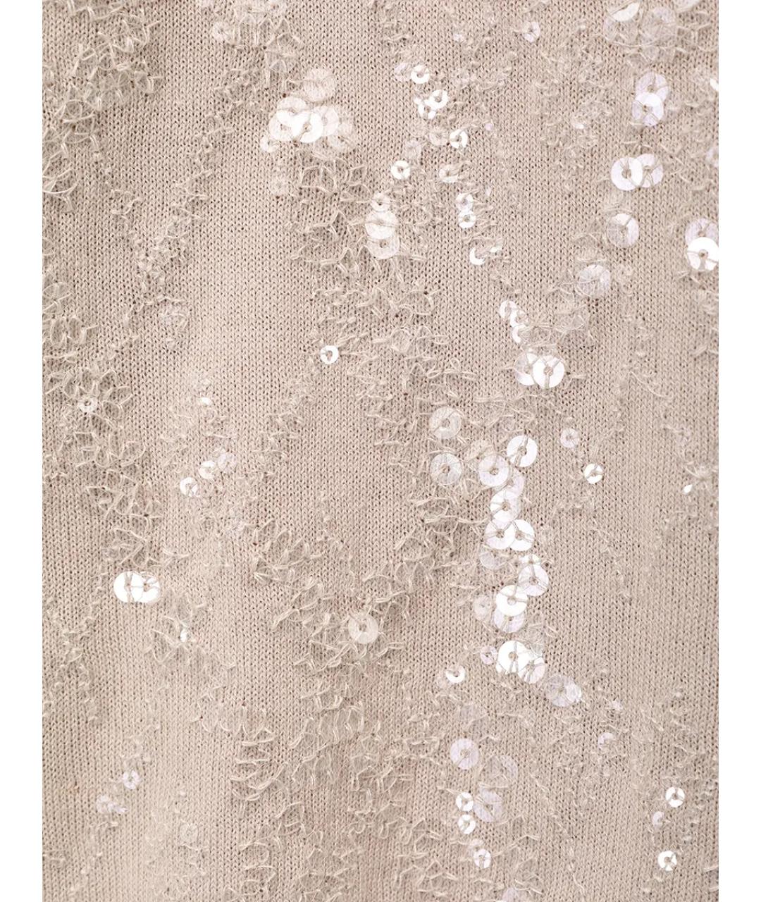 PANICALE Бежевая футболка, фото 6