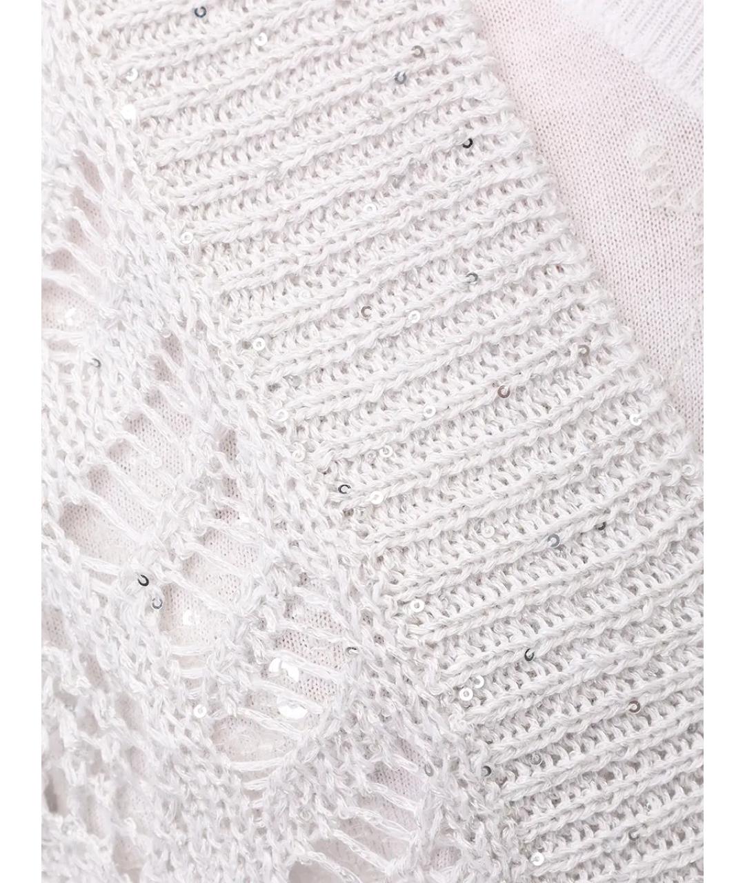 PANICALE Белый кардиган, фото 6