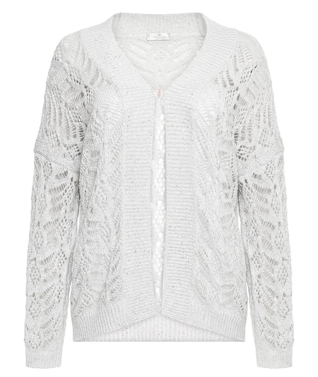 PANICALE Белый кардиган, фото 1