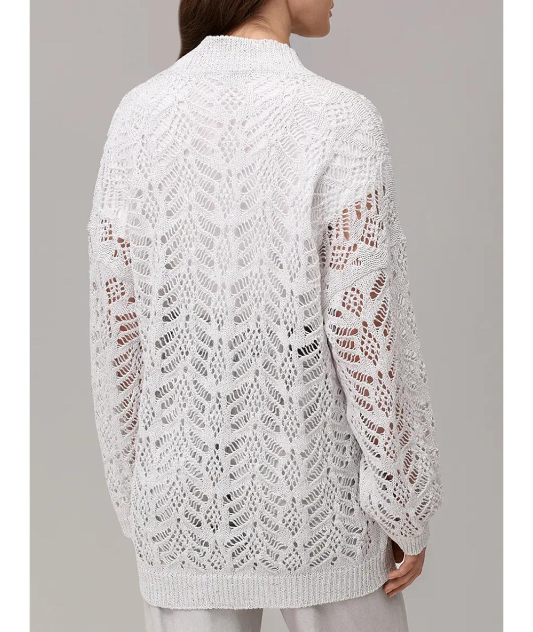 PANICALE Белый кардиган, фото 3