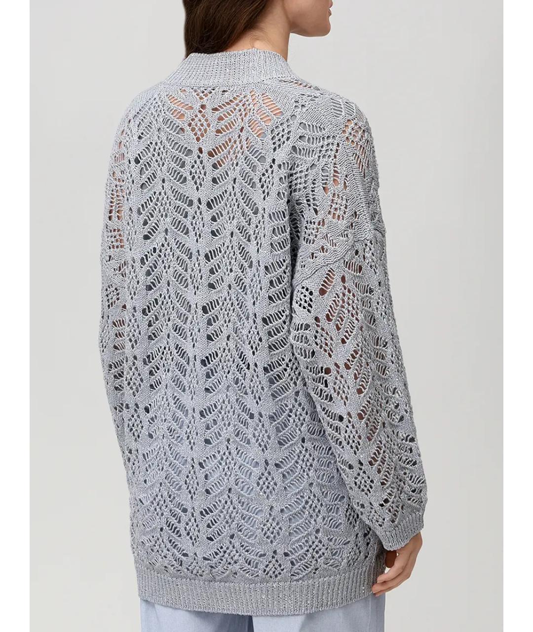 PANICALE Серый кардиган, фото 3