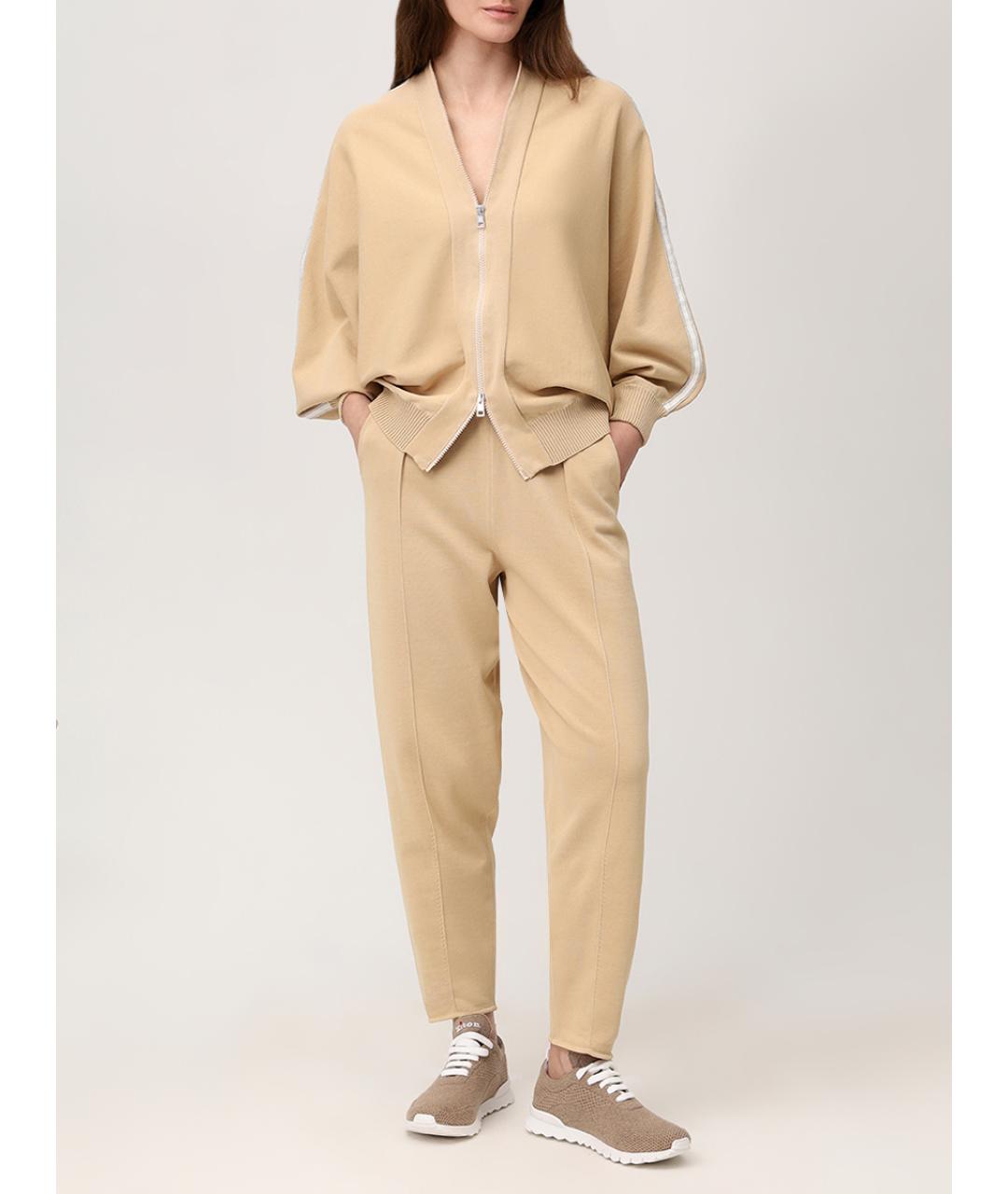 PANICALE Бежевый костюм с брюками, фото 2