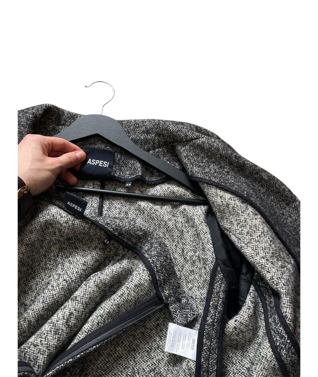 ASPESI Антрацитовый костюм с юбками, фото 8