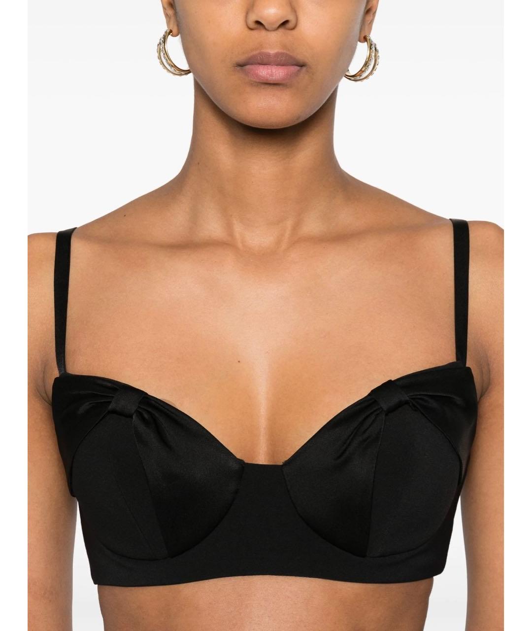 ELISABETTA FRANCHI Черный бюстгалтеры, фото 7