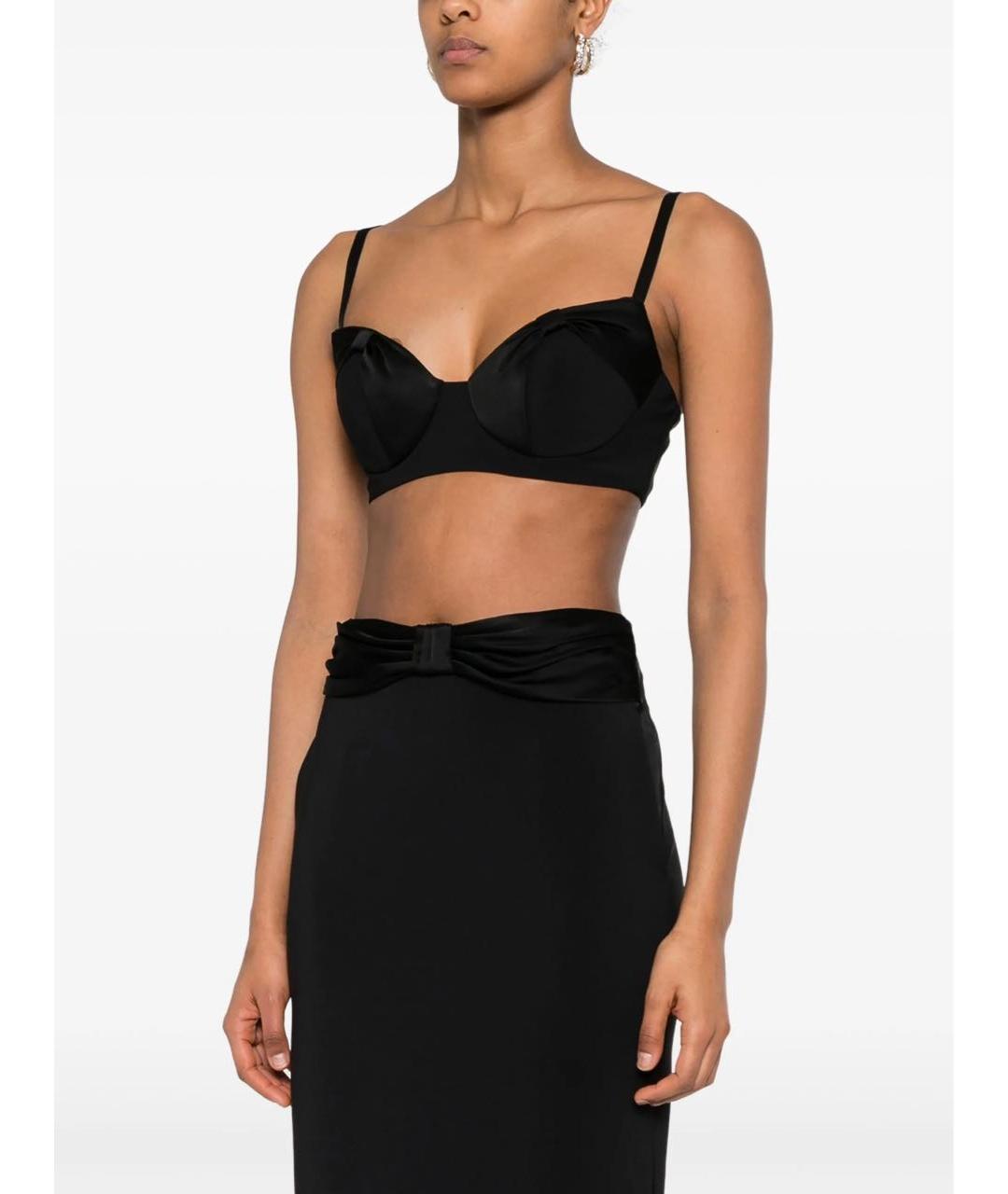 ELISABETTA FRANCHI Черный бюстгалтеры, фото 6