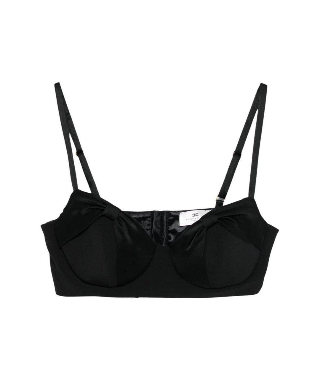 ELISABETTA FRANCHI Черный бюстгалтеры, фото 1