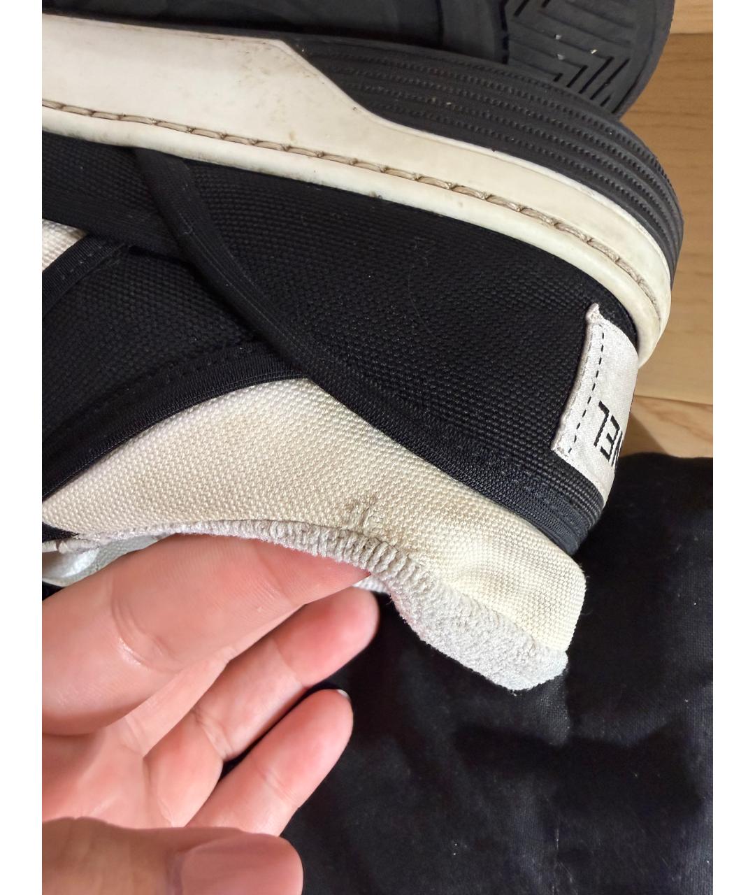 CHANEL Белые текстильные кеды, фото 7