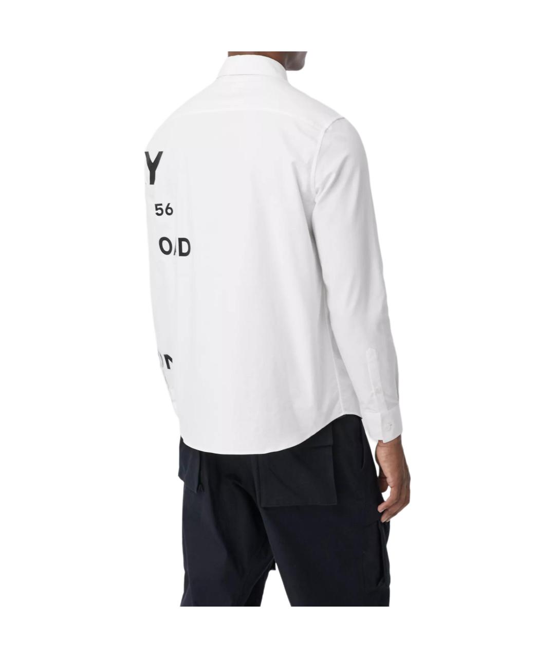 BURBERRY Белая классическая рубашка, фото 5