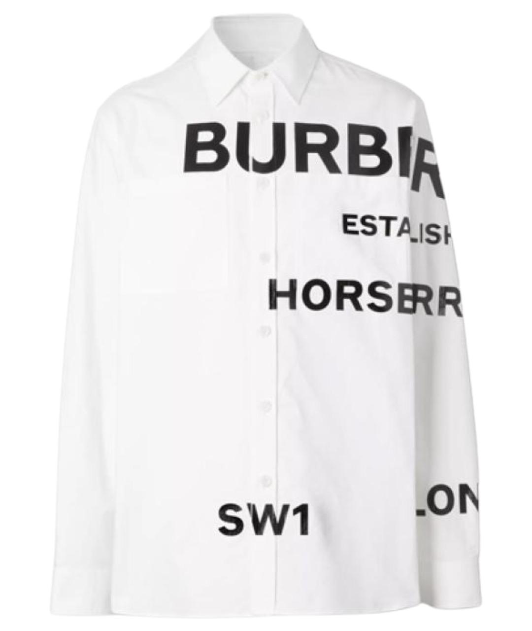 BURBERRY Белая классическая рубашка, фото 1