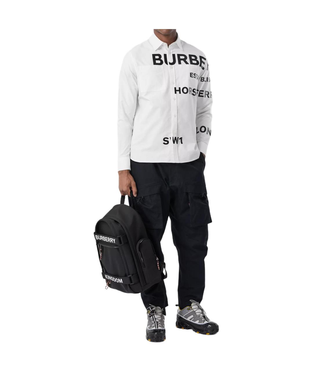 BURBERRY Белая классическая рубашка, фото 3